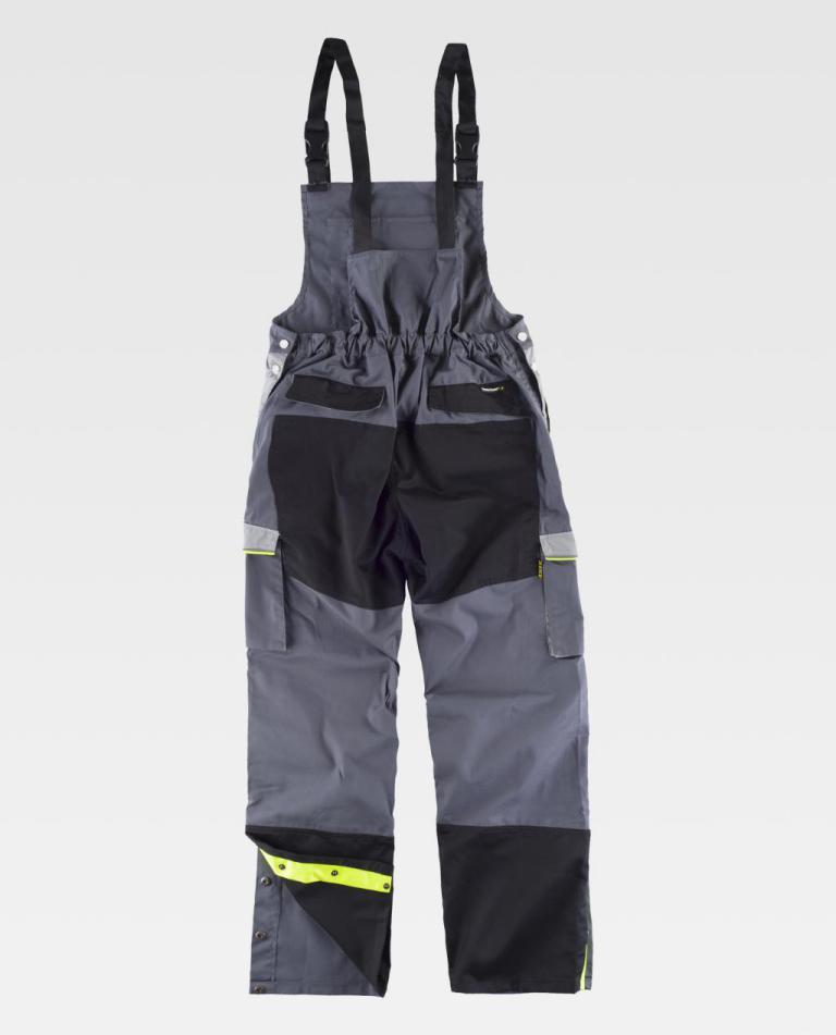 Peto Workteam WF5856 Gris Oscuro / Gris Claro / Negro