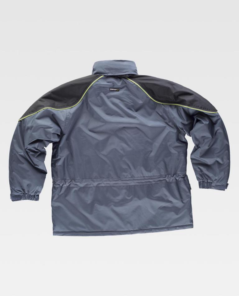 Parka Workteam WF5858 Gris Oscuro / Negro