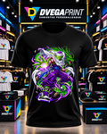 Camiseta Dragon Ball Piccolo, color negro, estampado frontal