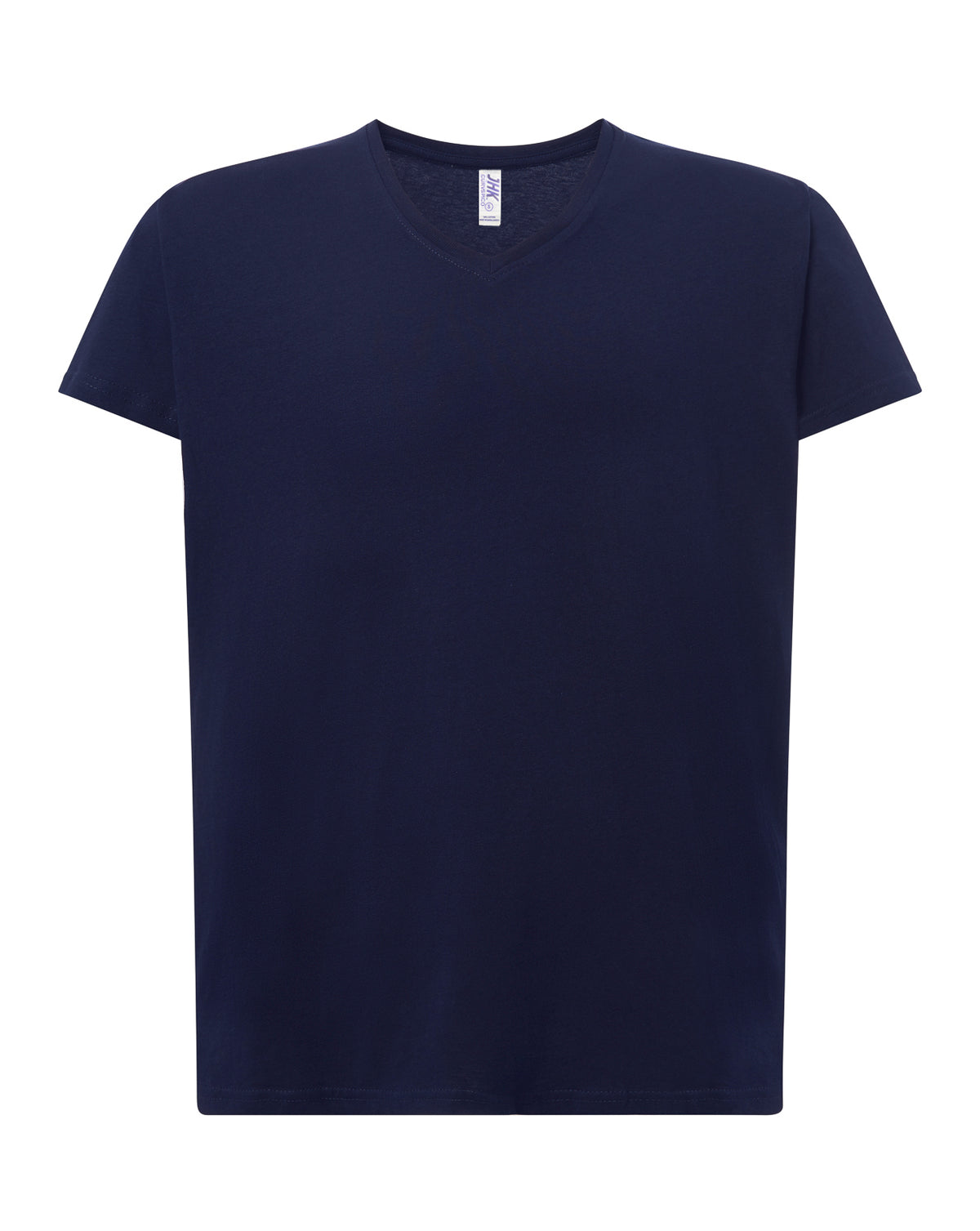 Curves T-Shirt V-Neck - Navy