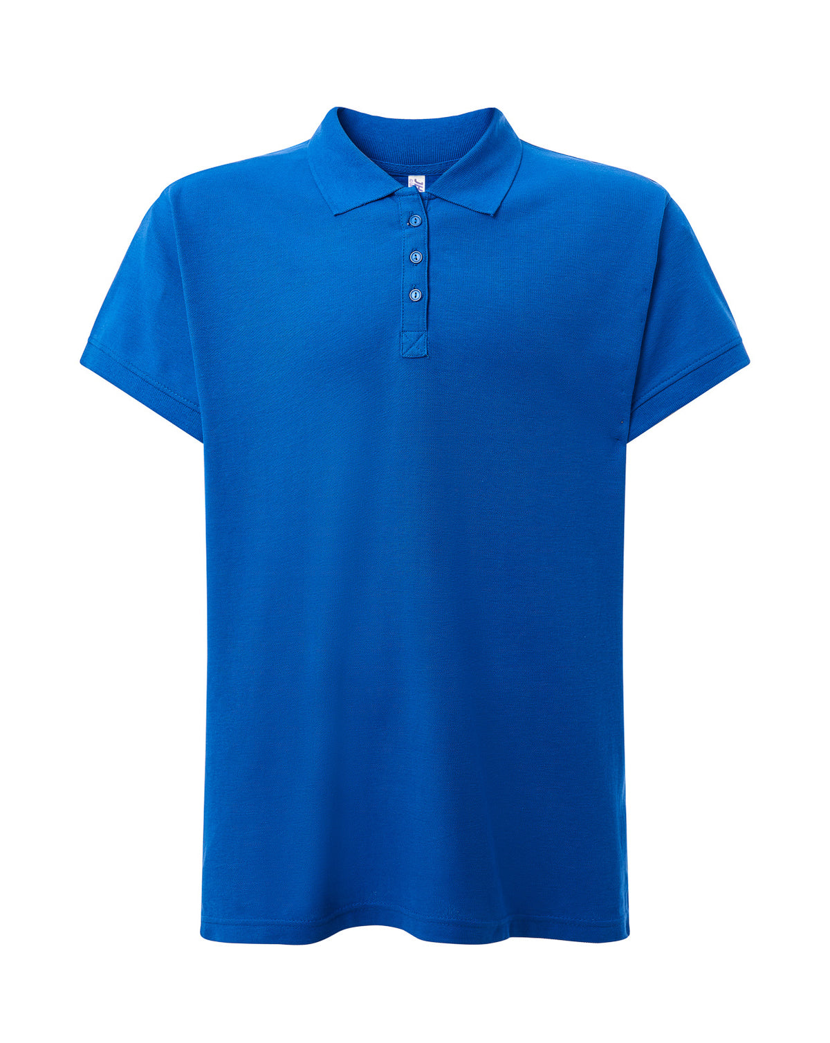 Curves Polo - Royal Blue