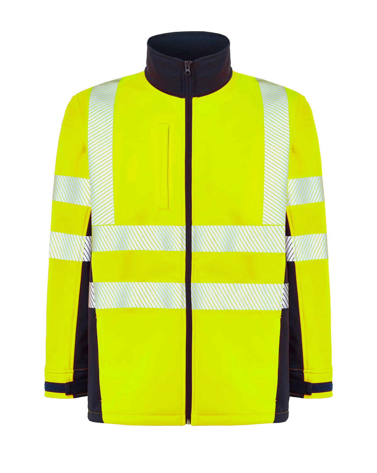 Chaqueta Softshell - Navy - SunYelow Fluor