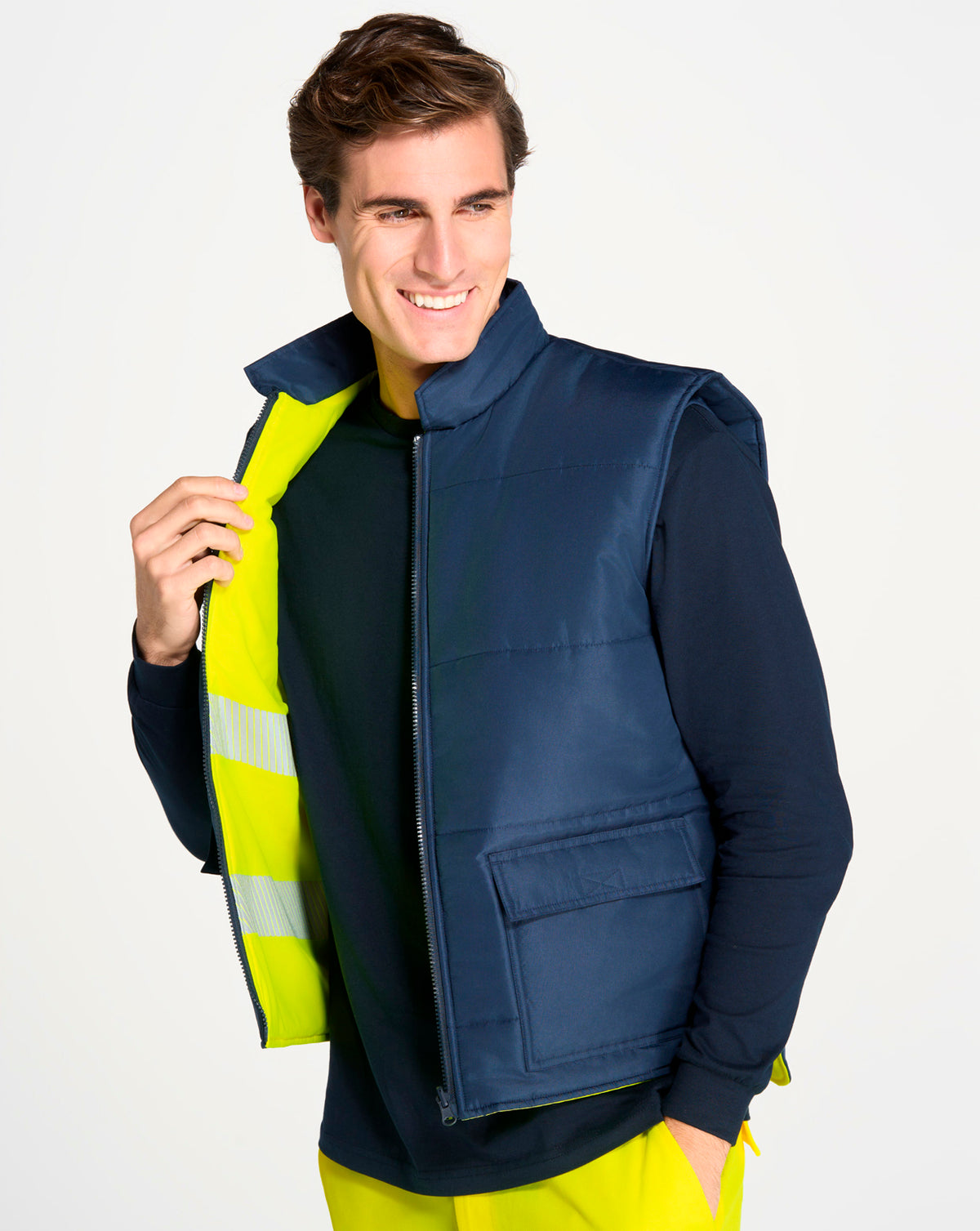 Chaleco Acolchado Reversible - imagen