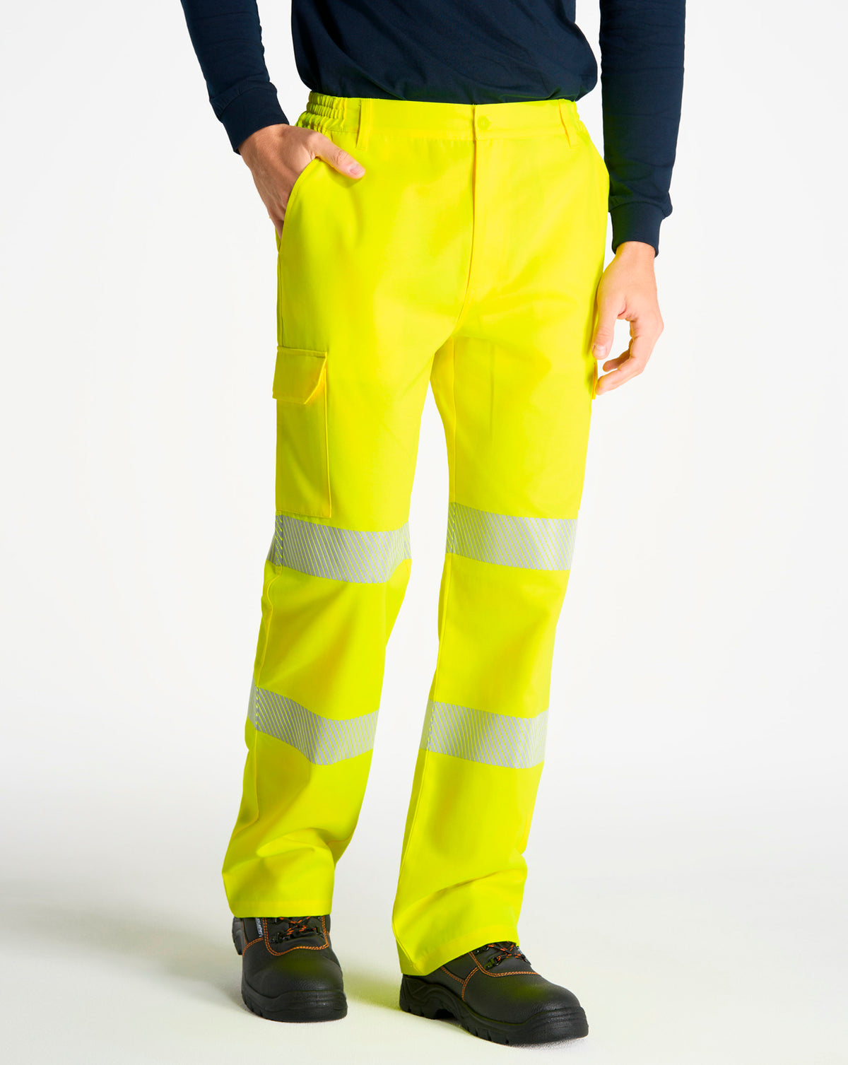 Pantalón Multibolsillos Forrado - imagen