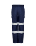 Pantalón Multibolsillos Con Cintas - Navy