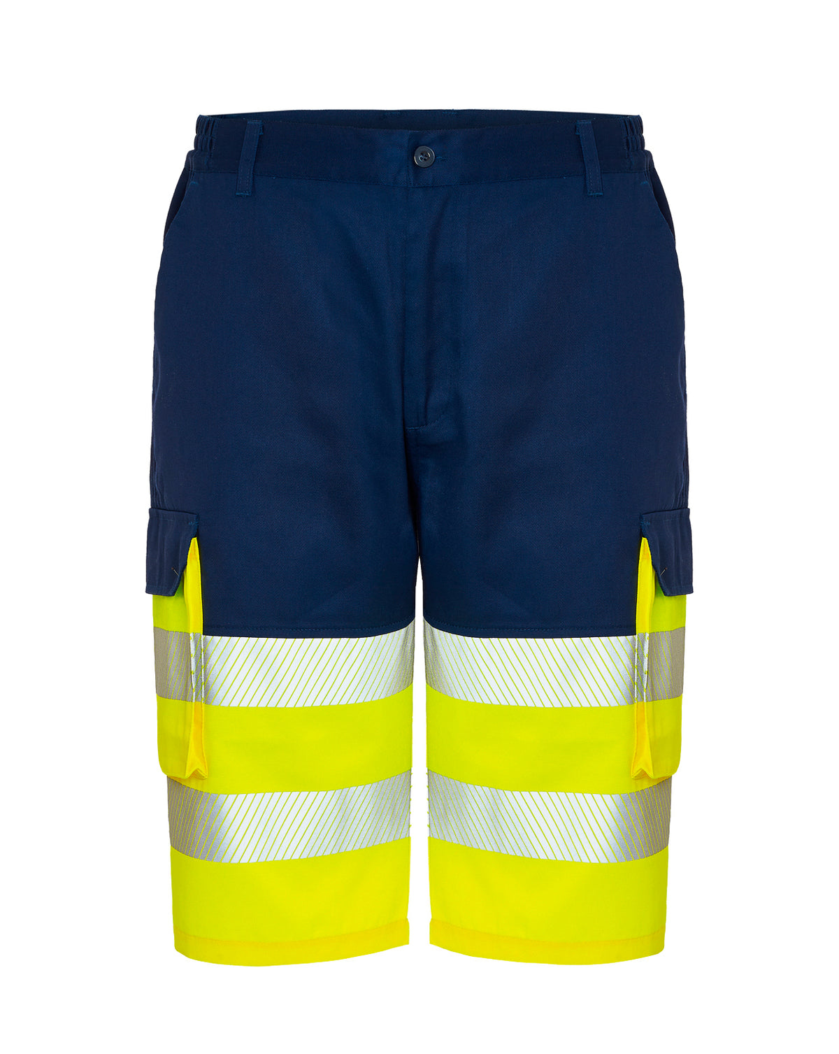 Bermuda Multibolsillos - Navy - SunYelow Fluor