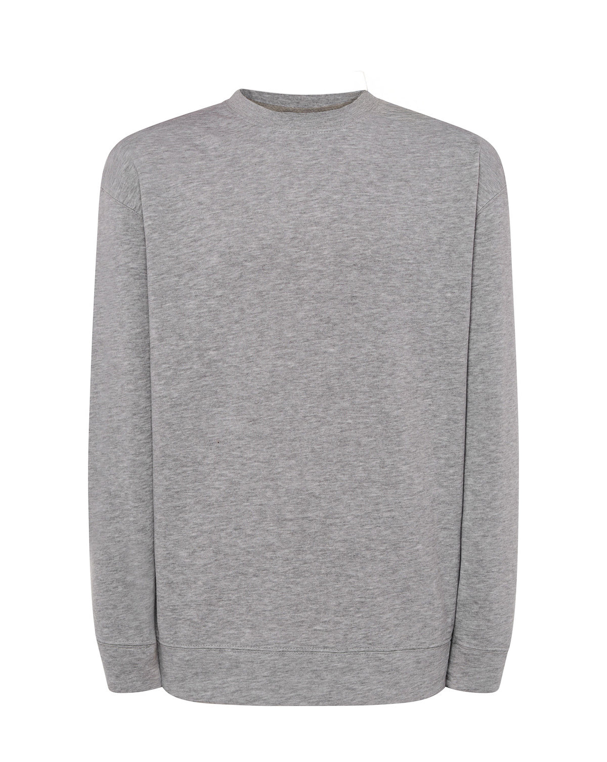 JT Sweatshirt Cr - Grey Melange