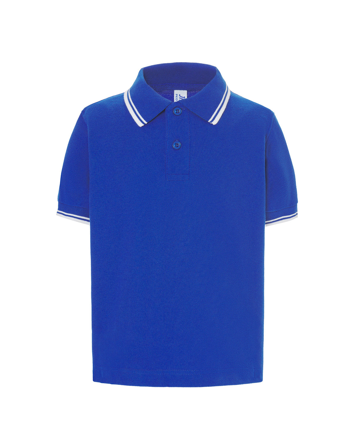 Polo Kid - colores adicionales 2 - Royal Blue - White