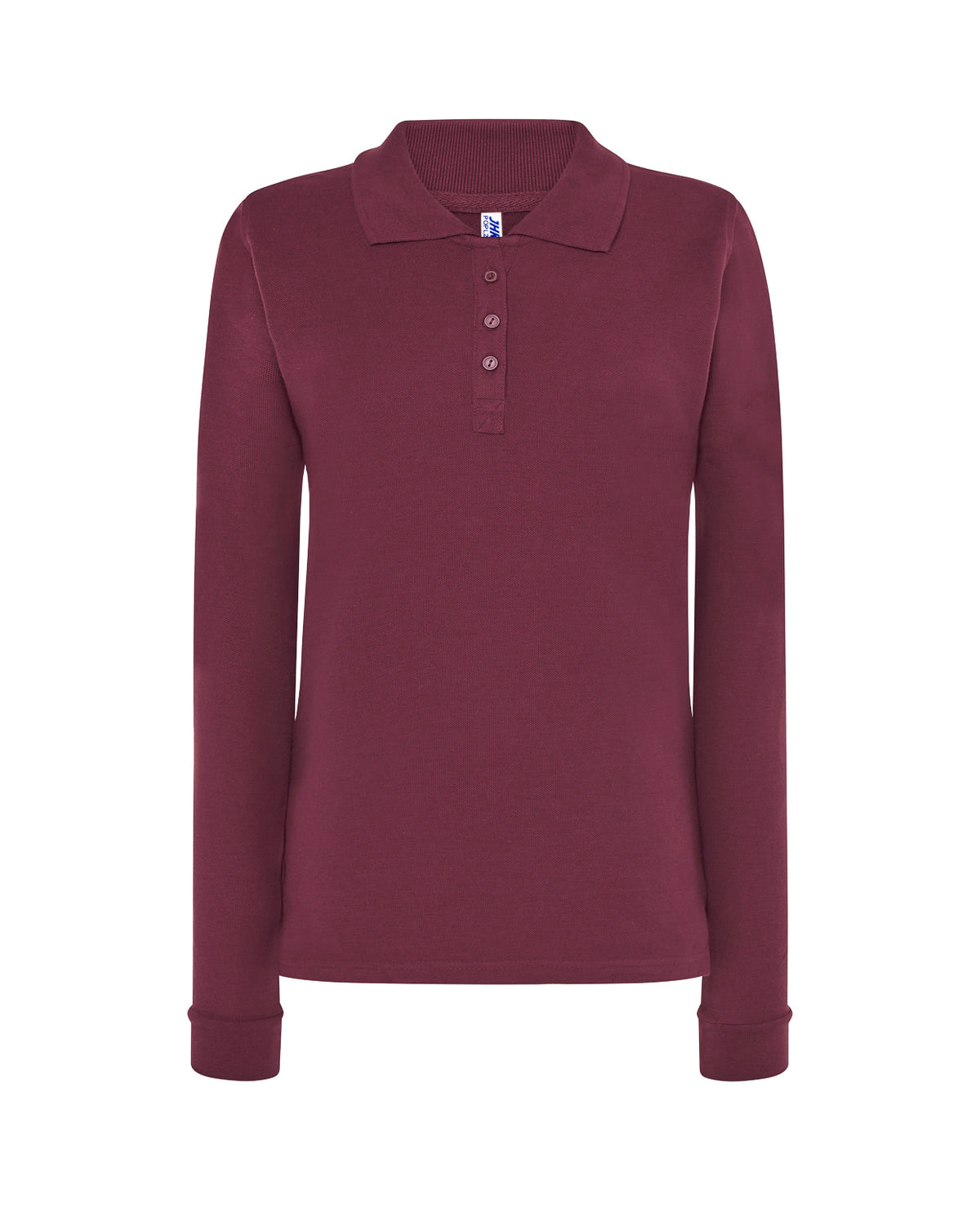 Regular Polo LS Lady - Burgundy
