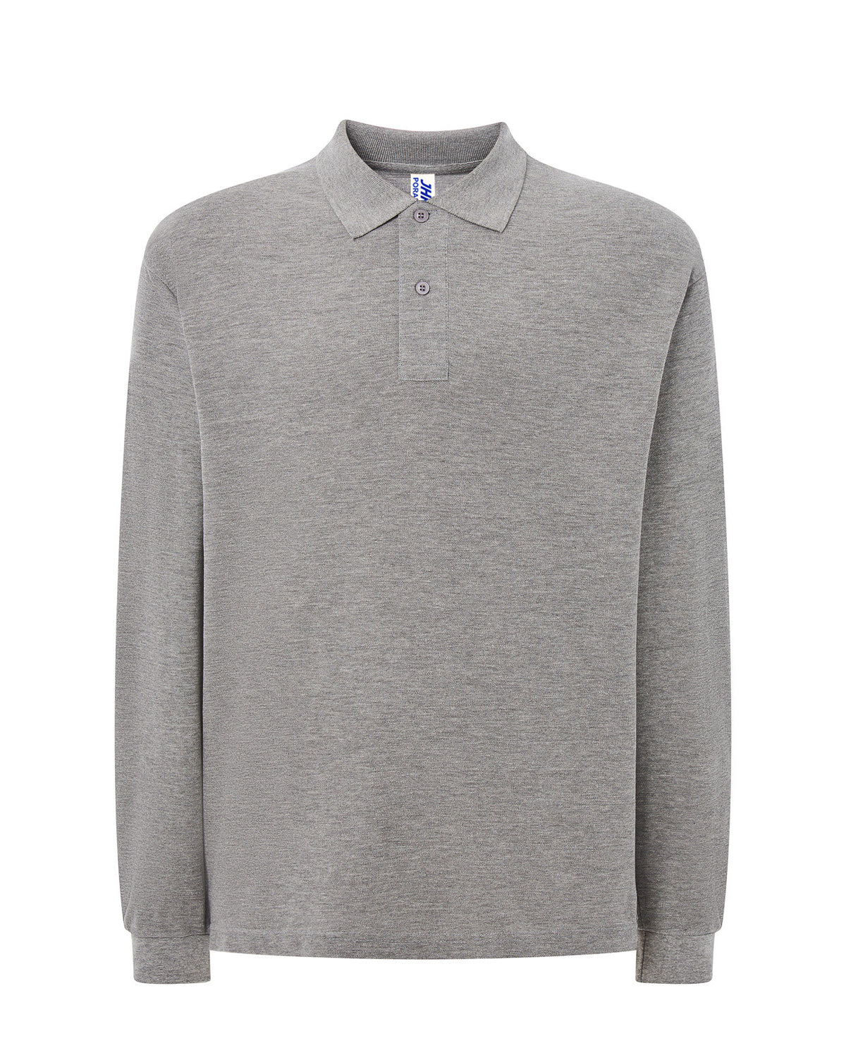 Polo Regular Man LS/King Size - Grey Melange