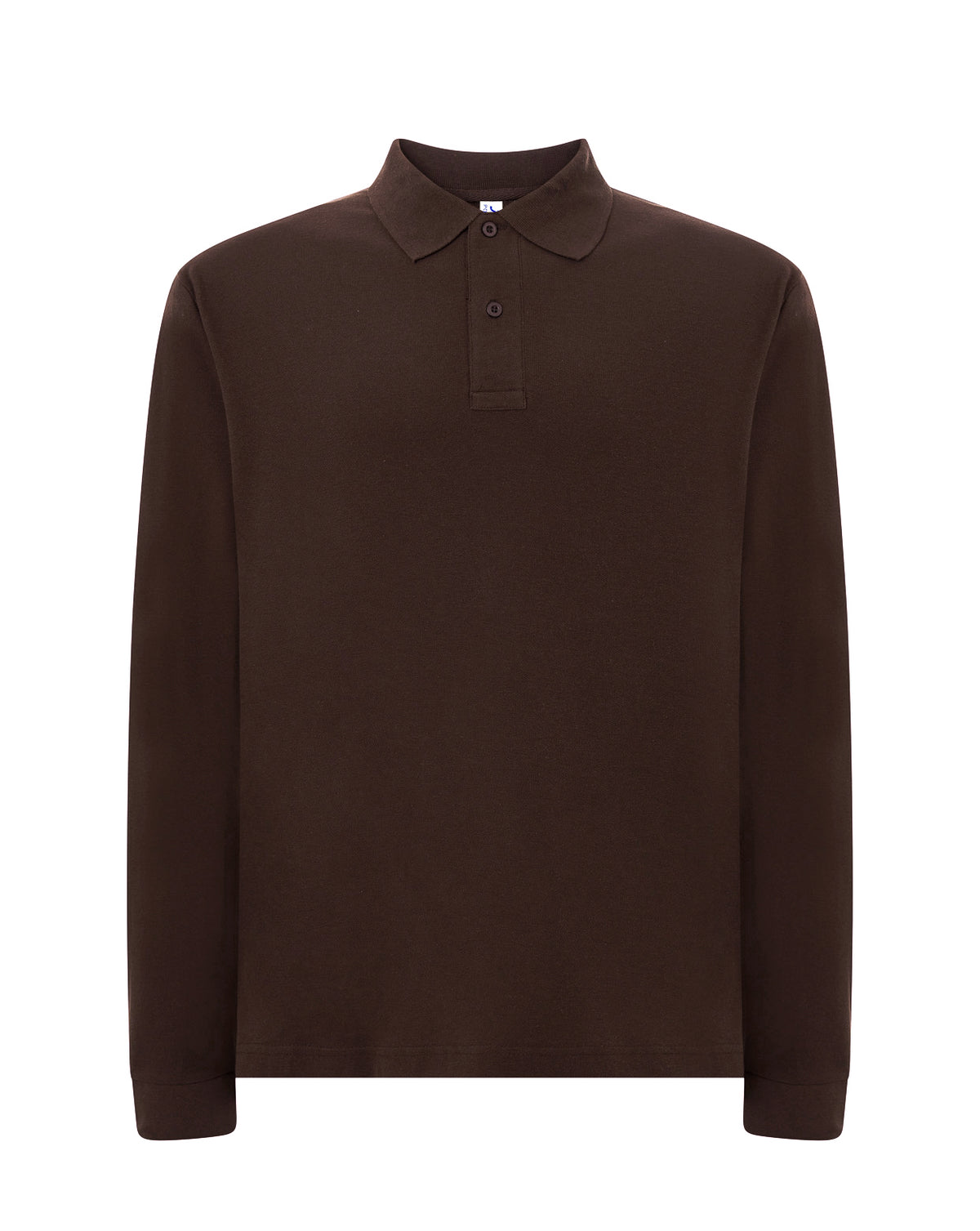 Regular Polo LS Man - Chocolate