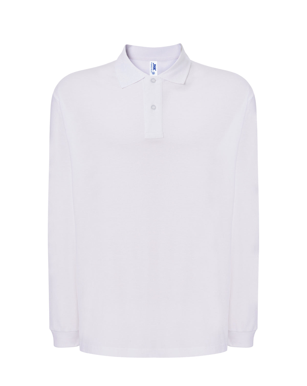 Regular Polo LS Man - White