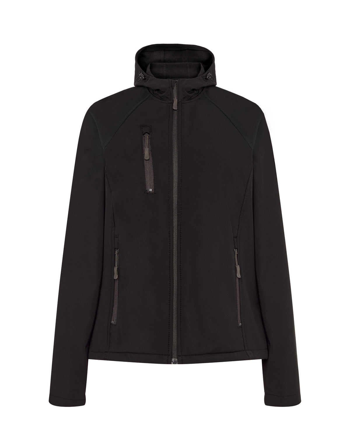 Softshell Jacket Hooded Lady - Black