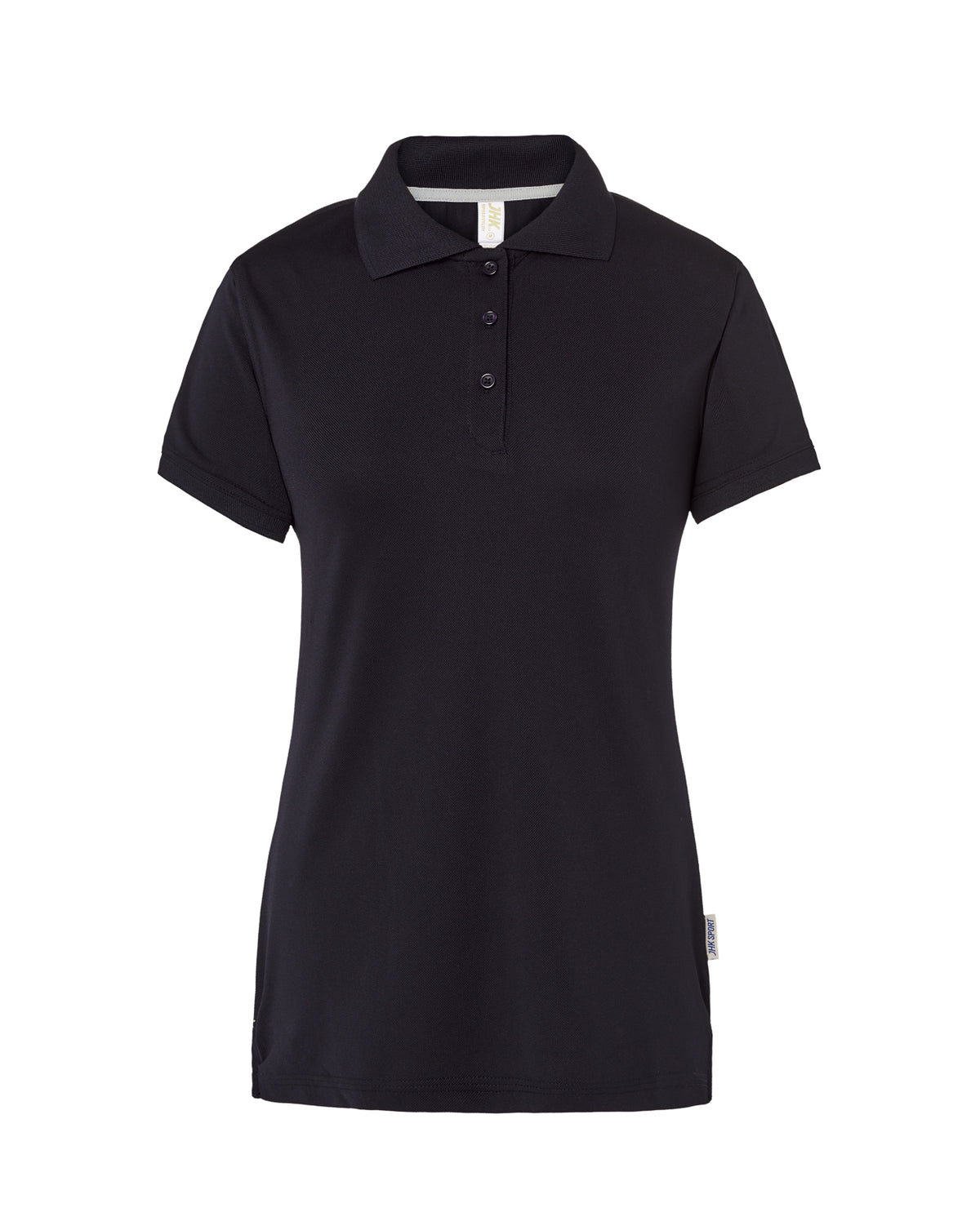 Heavy Pique Polo Lady - Navy - Silver