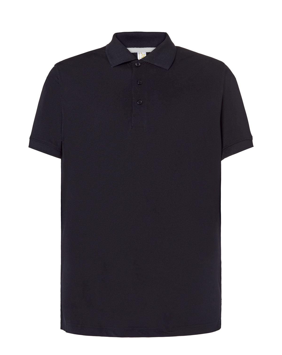 Heavy Pique Polo Man - Navy - Silver