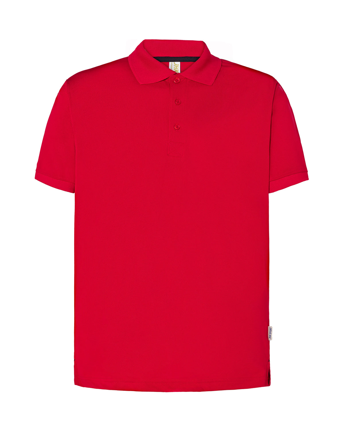 Heavy Pique Polo Man - Red - Navy
