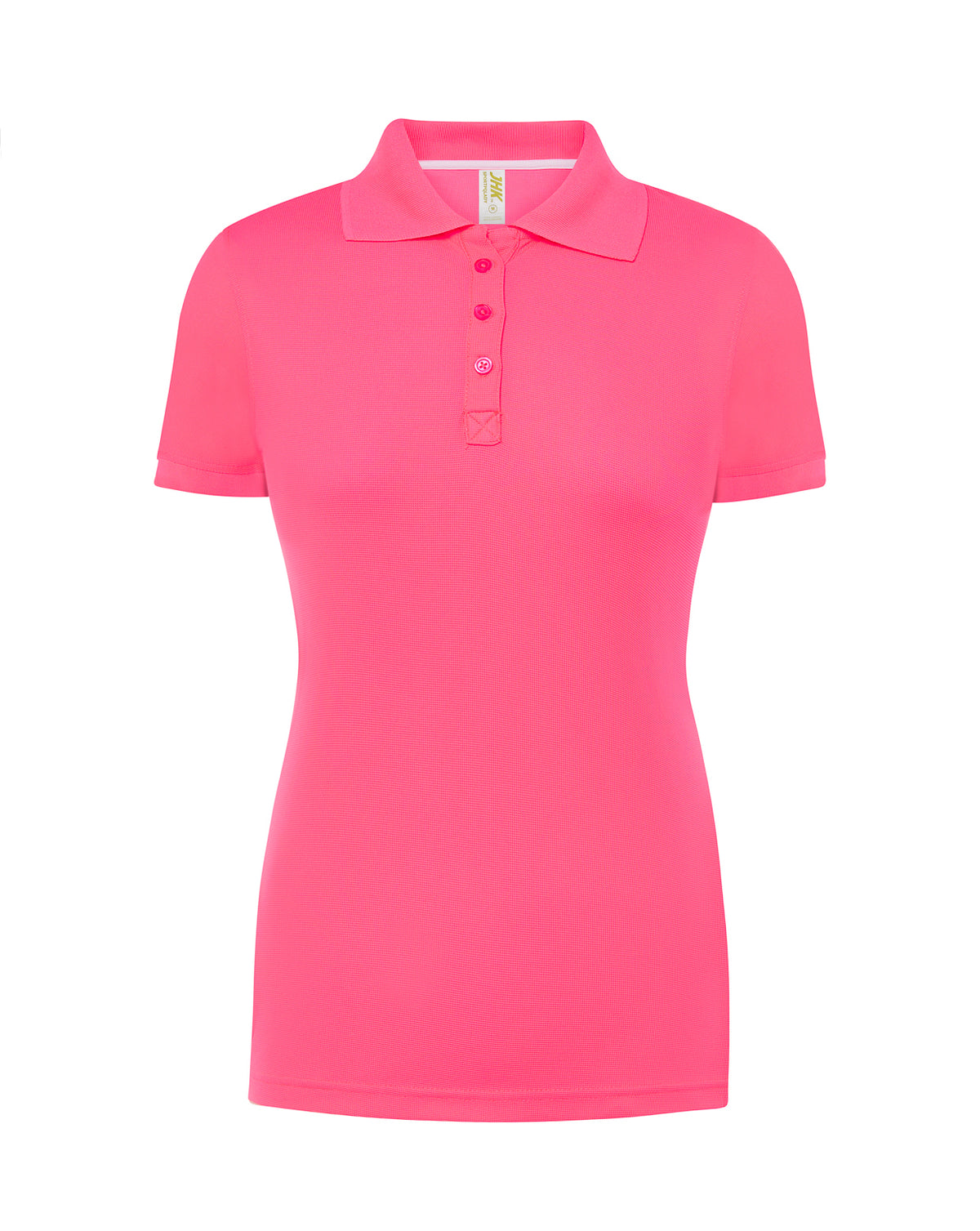 Pique Polo Lady - Fucsia Fluor