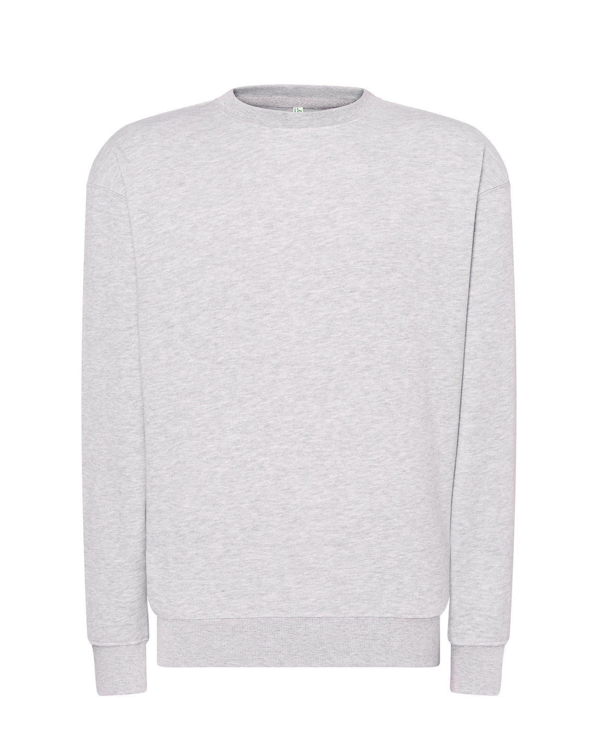 Crew Neck Sweatshirt - Ash Melange