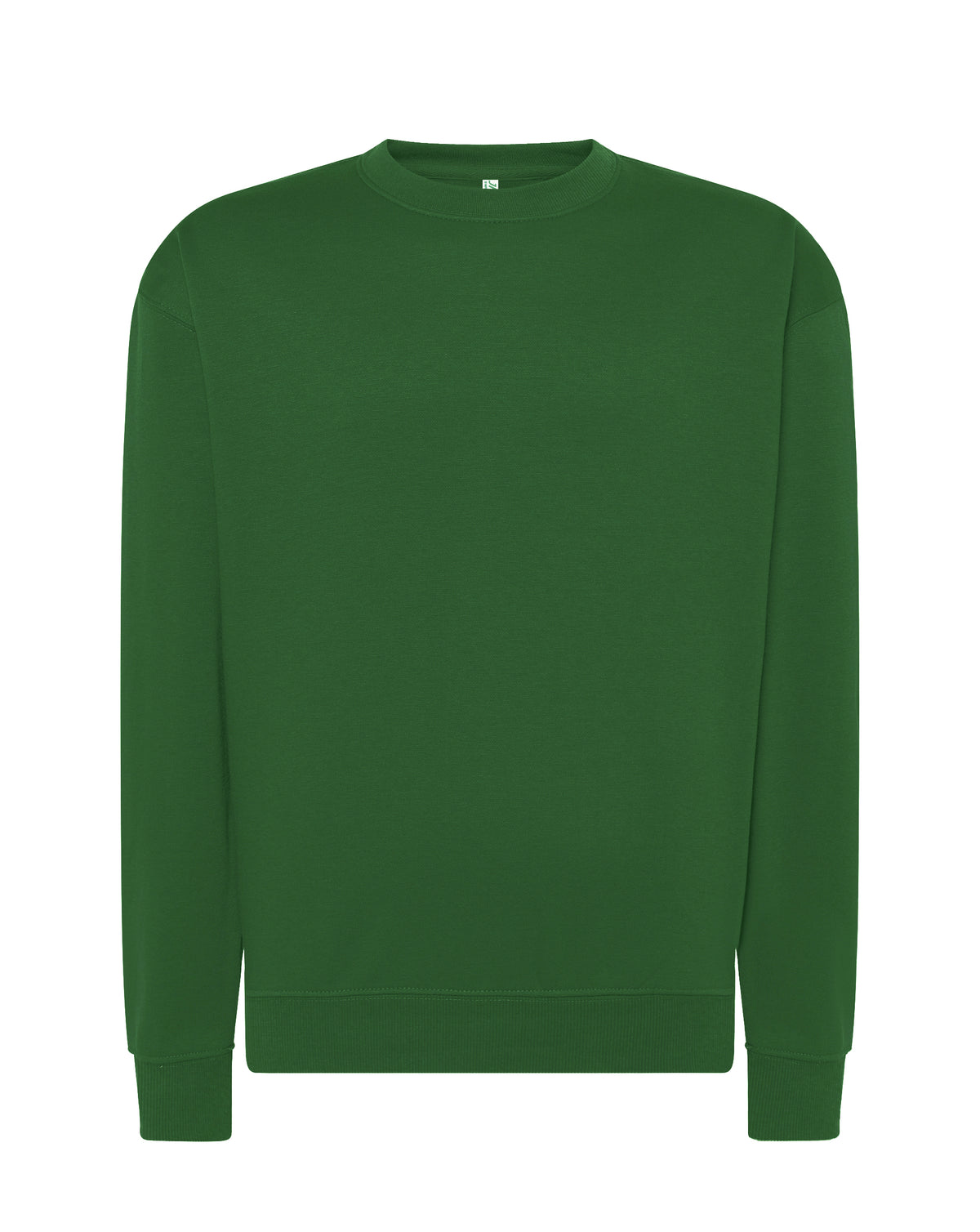 Crew Neck Sweatshirt - Bottle Green