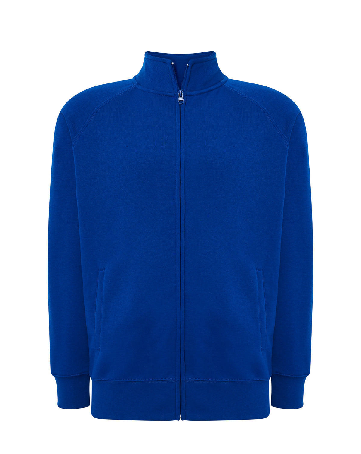 Full Zip Sweatshirt - Royal Blue