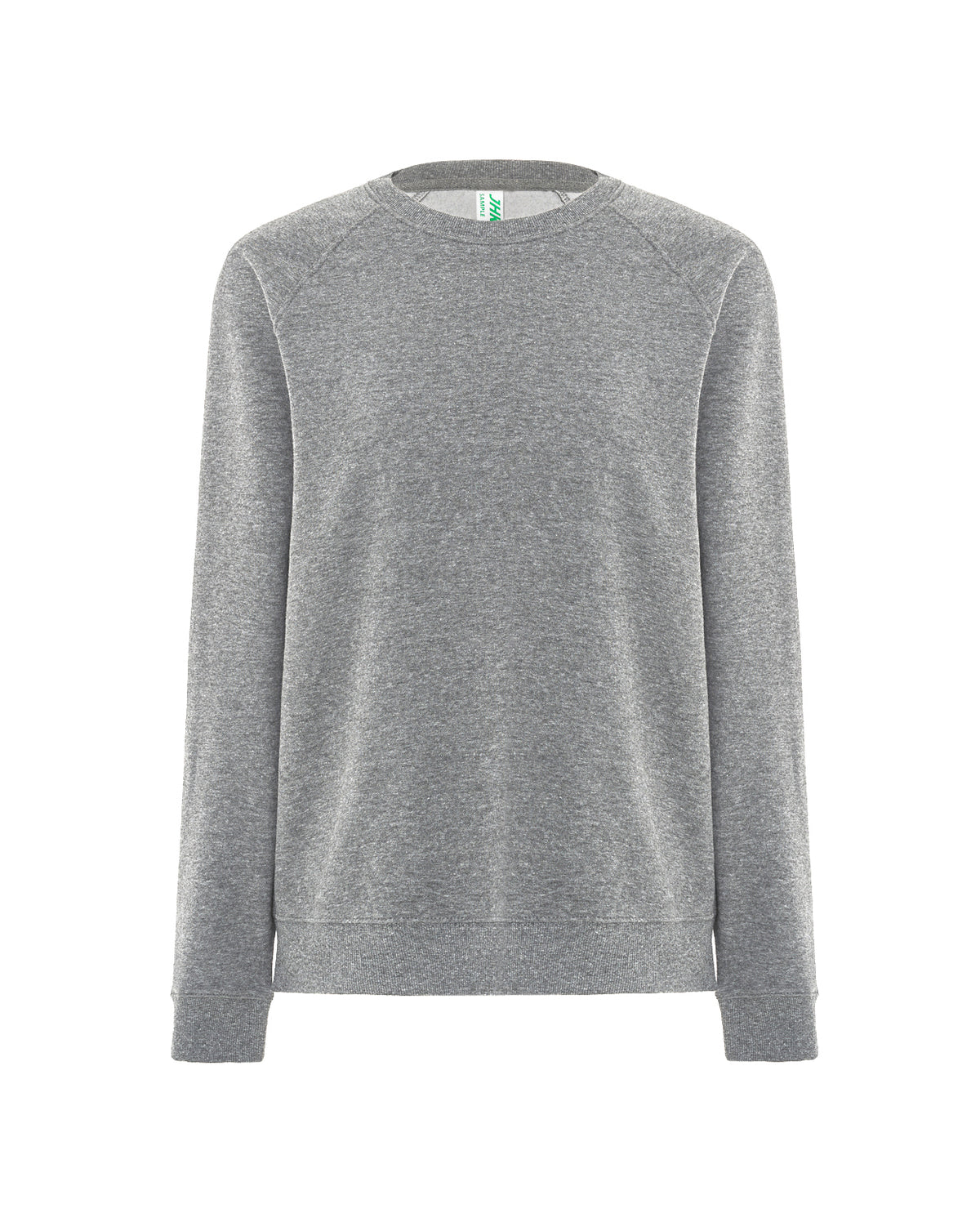 Sweatshirt Raglan Unisex - Grey Melange