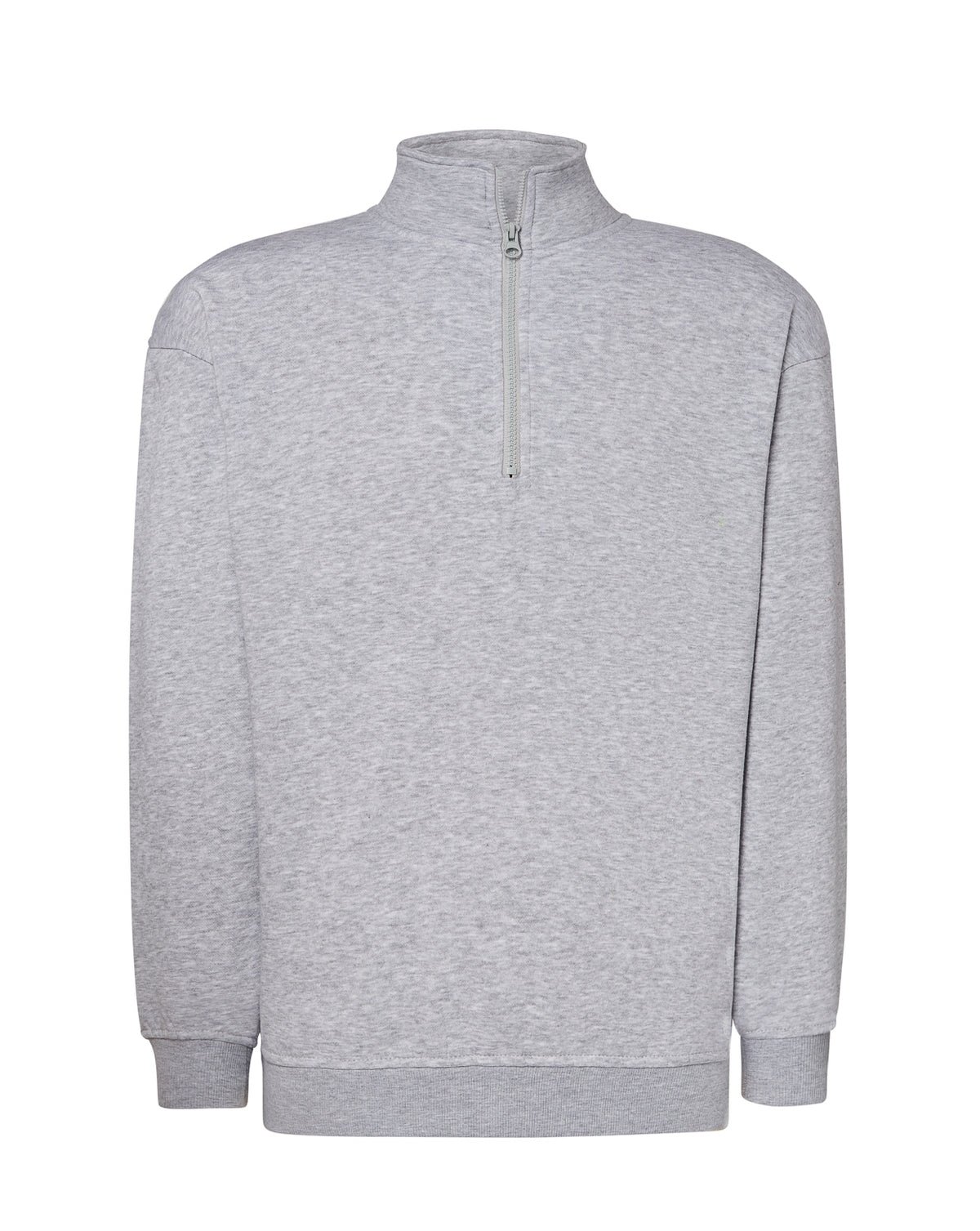 Half Zip Sweatshirt - Ash Melange