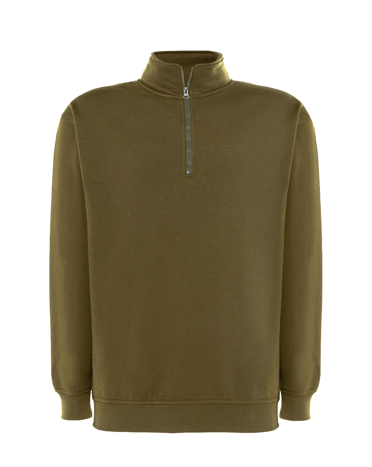 Half Zip Sweatshirt - Khaki