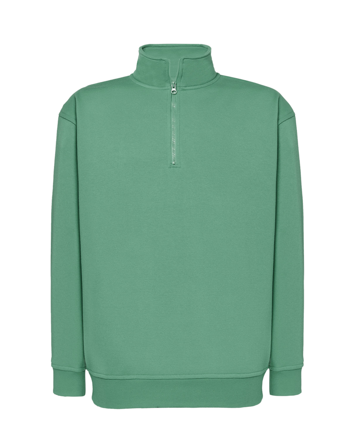 Half Zip Sweatshirt - Moss Green