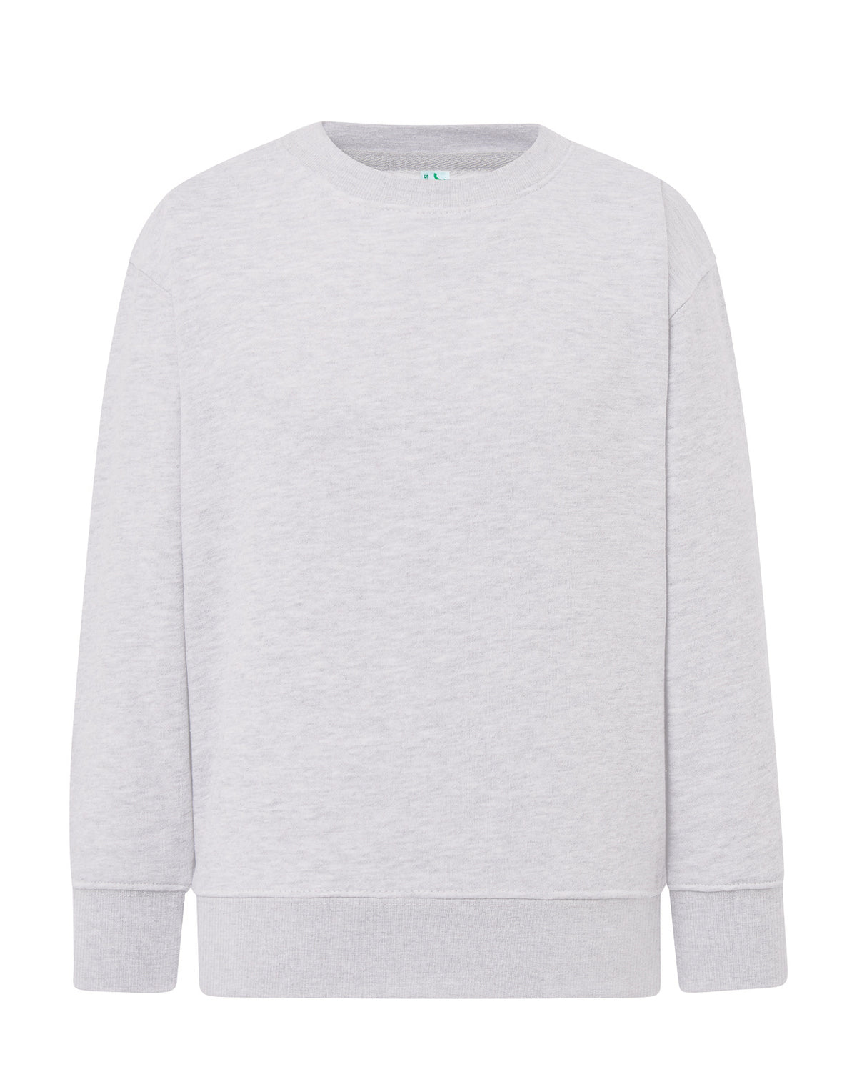 Crew Neck Sweatshirt Kid - Ash Melange