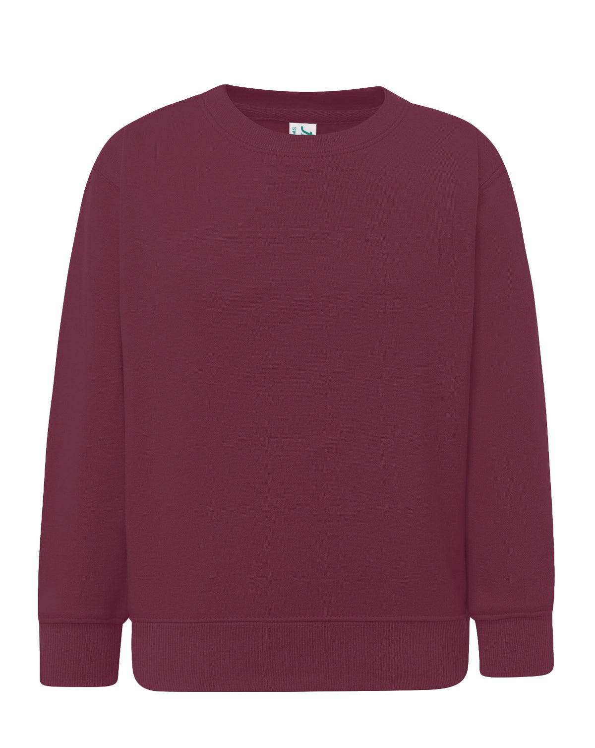 Crew Neck Sweatshirt Kid - Burgundy