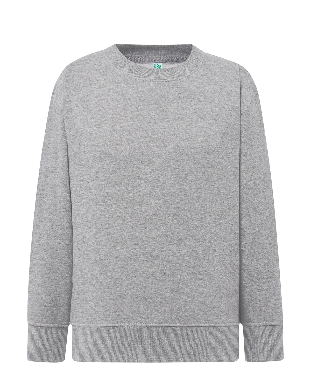 Crew Neck Sweatshirt Kid - Grey Melange