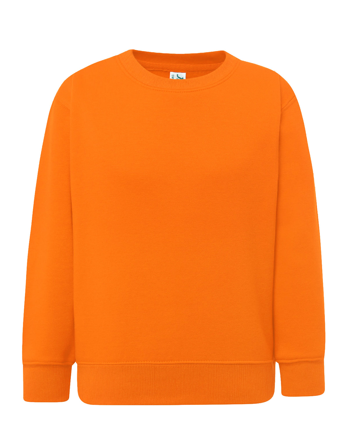 Crew Neck Sweatshirt Kid - Orange