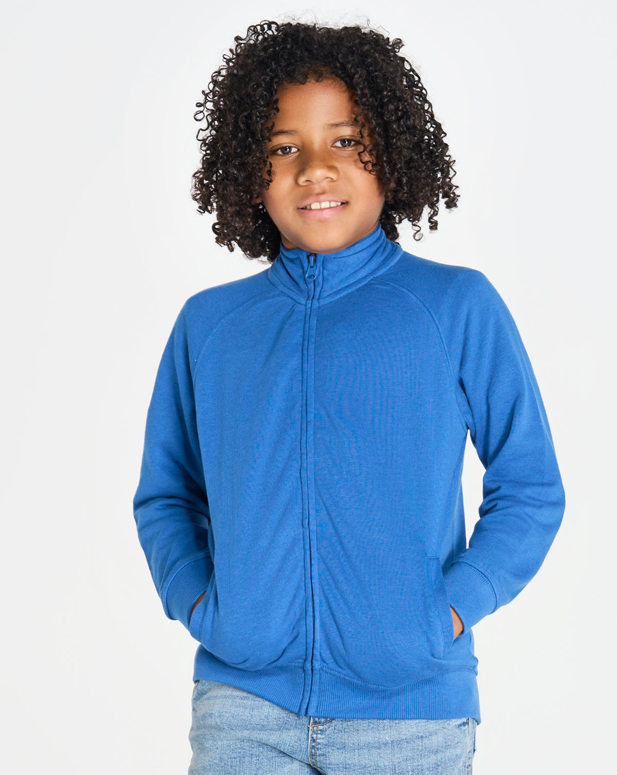 Kid Full Zip French Terry Sweatshirt - imagen
