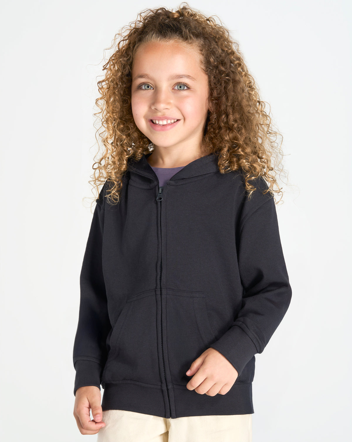 Kid Hooded French Terry Sweatshirt - imagen