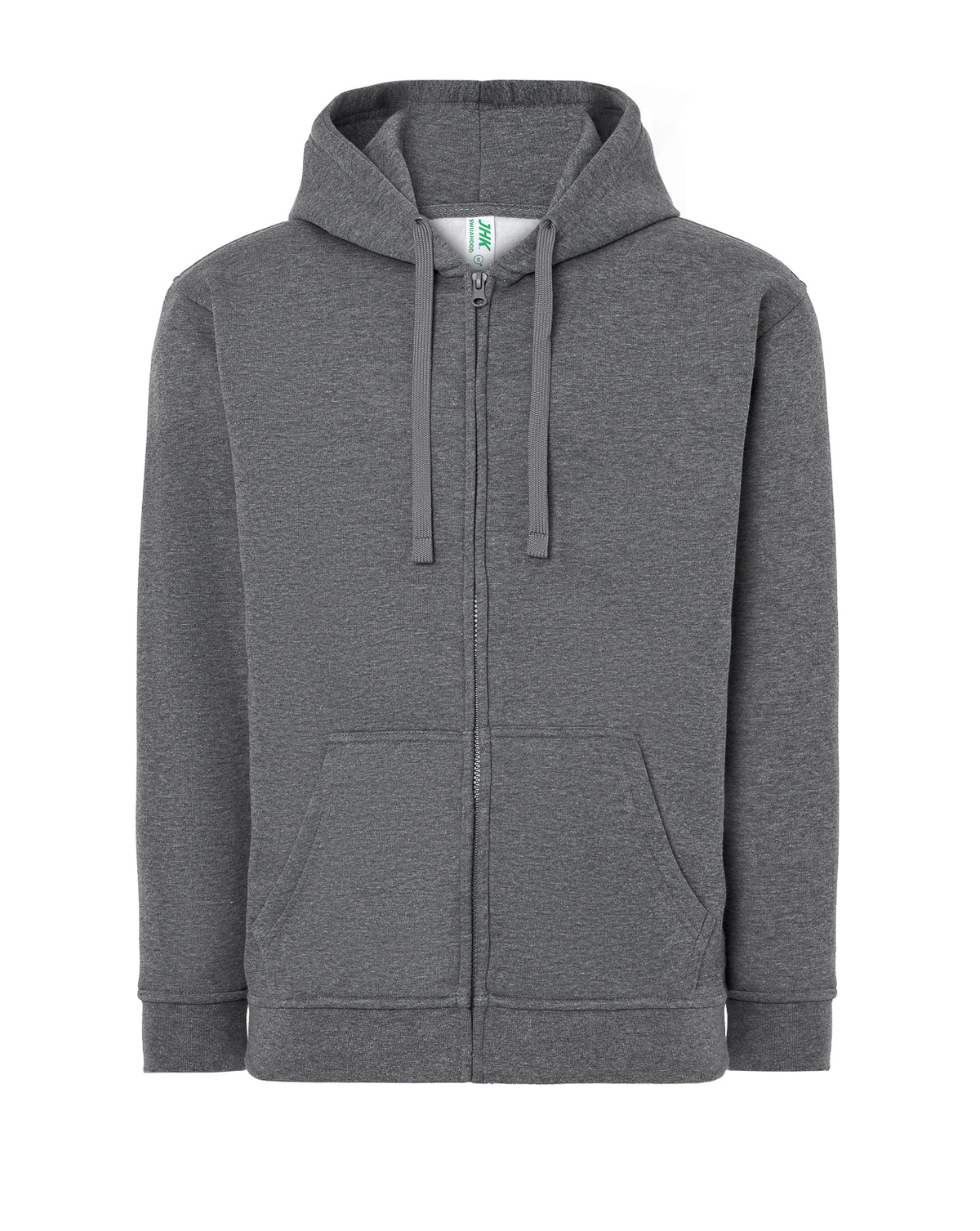 Hooded Sweatshirt - Dark Grey Melange