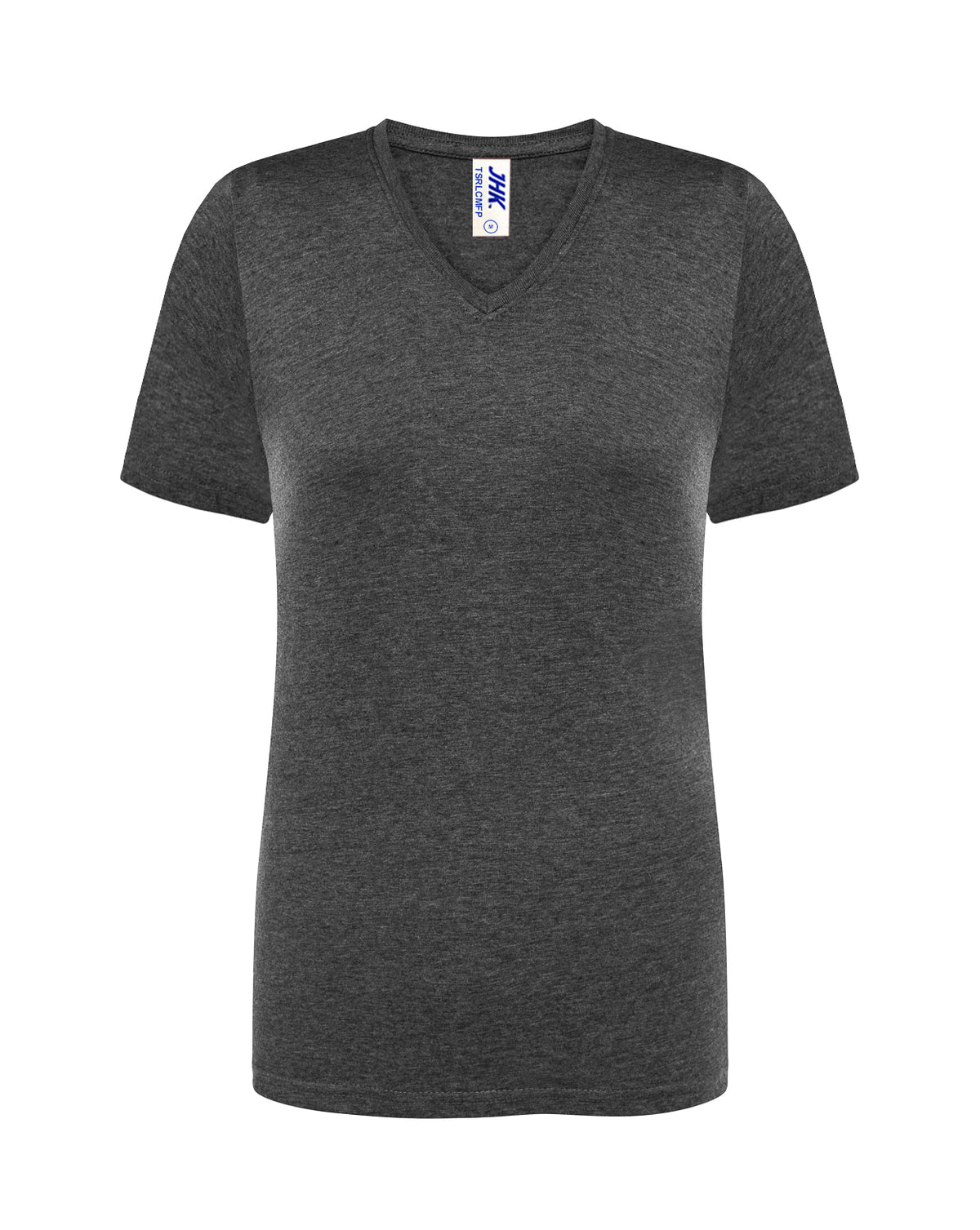 Lady Regular Comfort V-Neck - Charcoal Heather