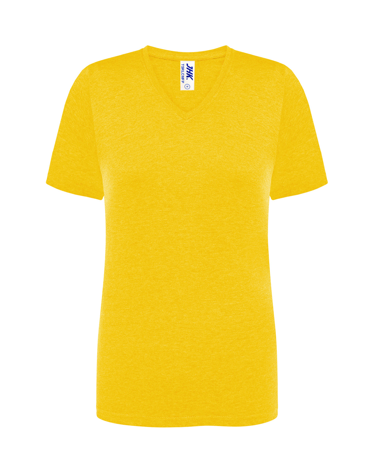 Lady Regular Comfort V-Neck - Mustard Heather