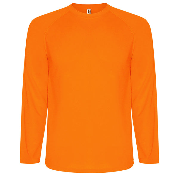 MONTECARLO L/S 0415 · NARANJA FLUOR · Delante
