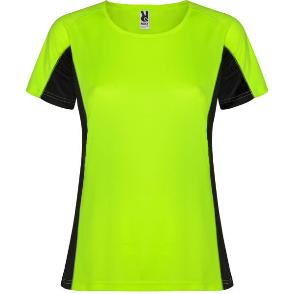 SHANGHAI WOMAN 6648 · VERDE FLUOR/NEGRO · Delante