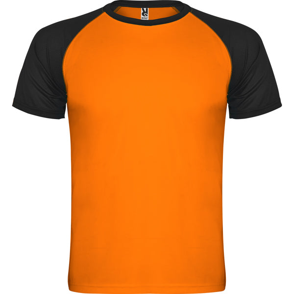 INDIANAPOLIS 6650 · NARANJA FLUOR/NEGRO · Delante