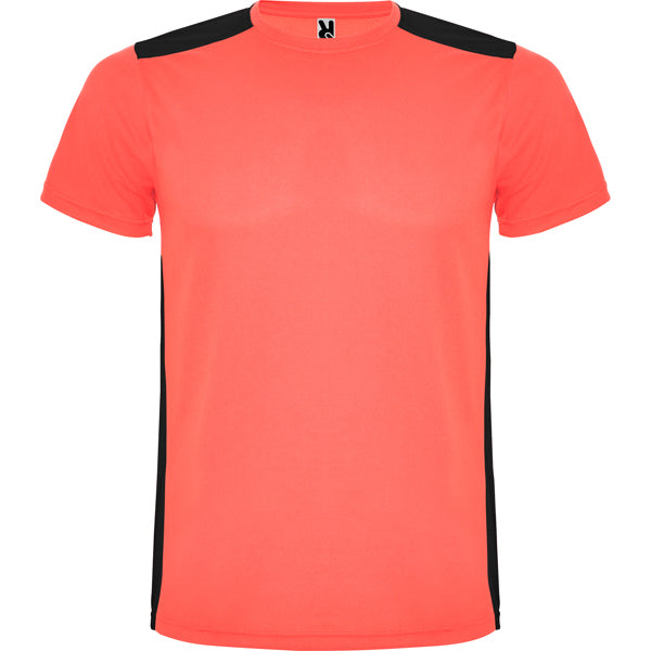 DETROIT 6652 · CORAL FLUOR/NEGRO · Delante