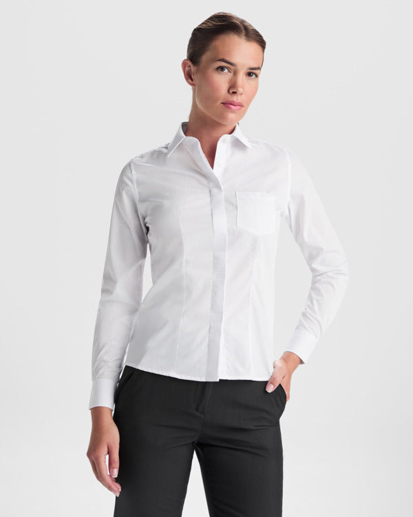 SOFIA L/S 5161 · Foto oficial de catálogo · BLANCO