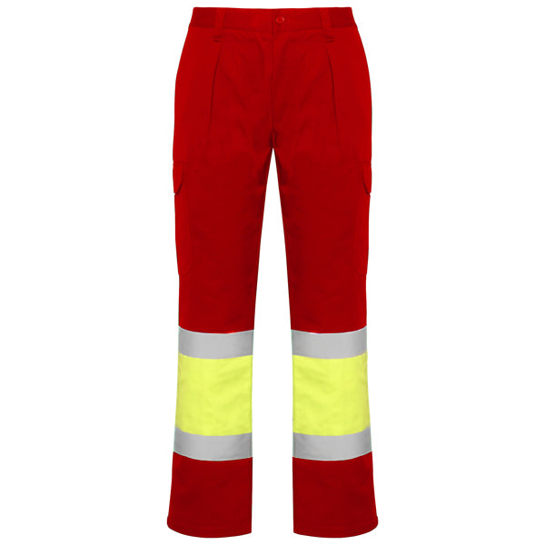 SOAN 9301 · ROJO LABORAL/AMARILLO FLUOR · Delante