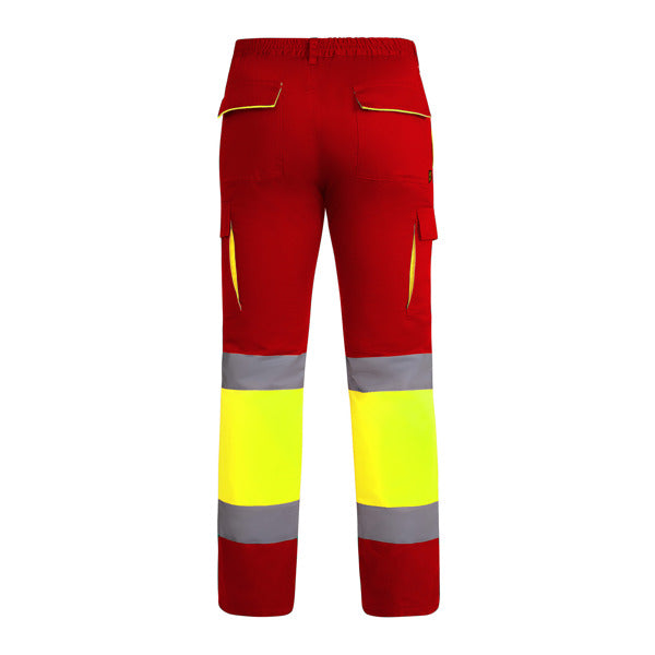 ENIX 9321 · ROJO LABORAL/AMARILLO FLUOR · Detrás