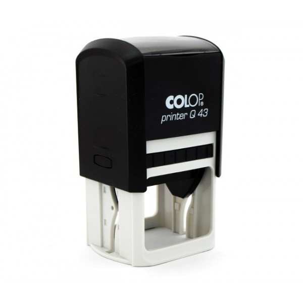 Sello Printer Q 43 azul/azul