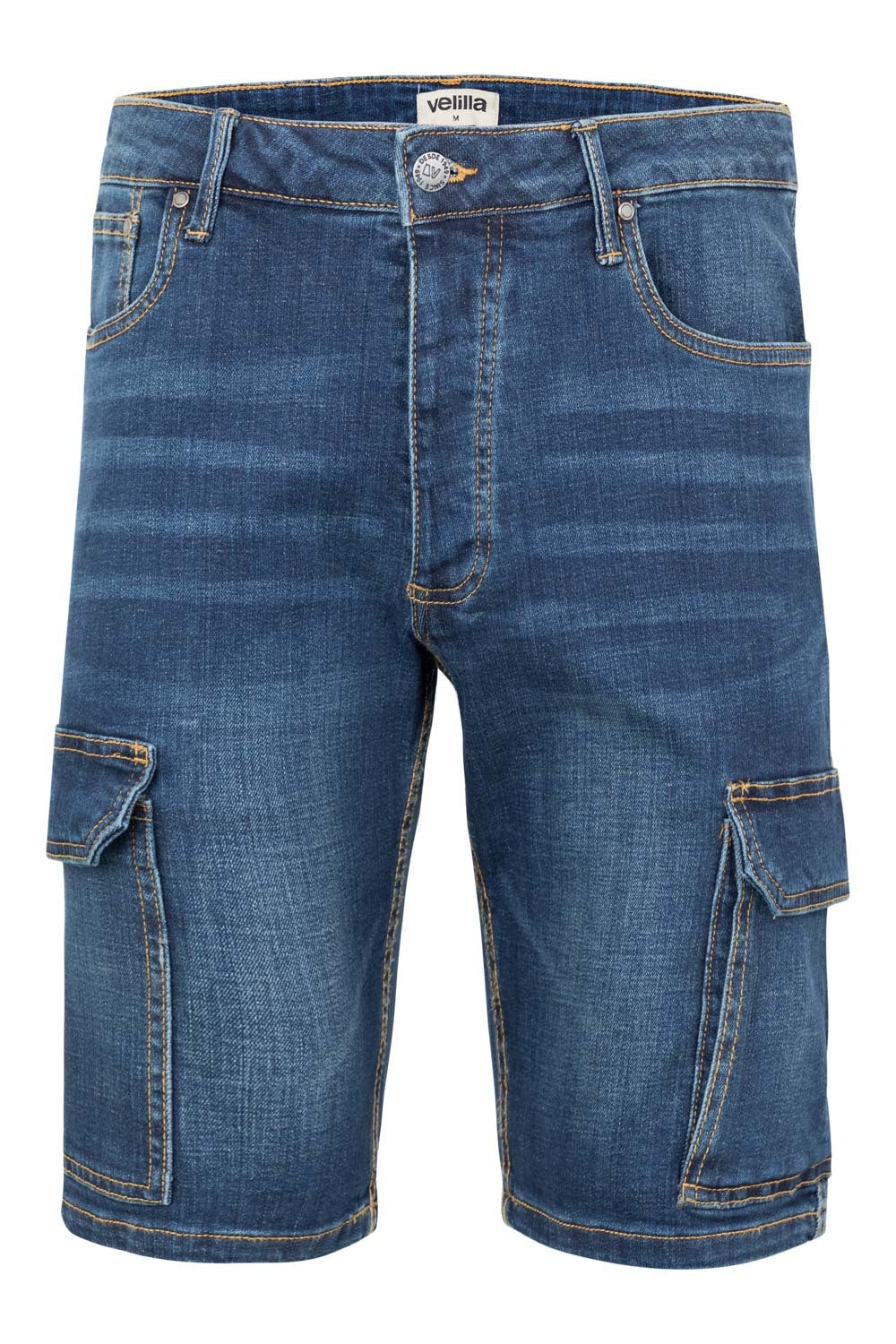 Bermudas denim stretch multibolsillos - imagen Velilla Group