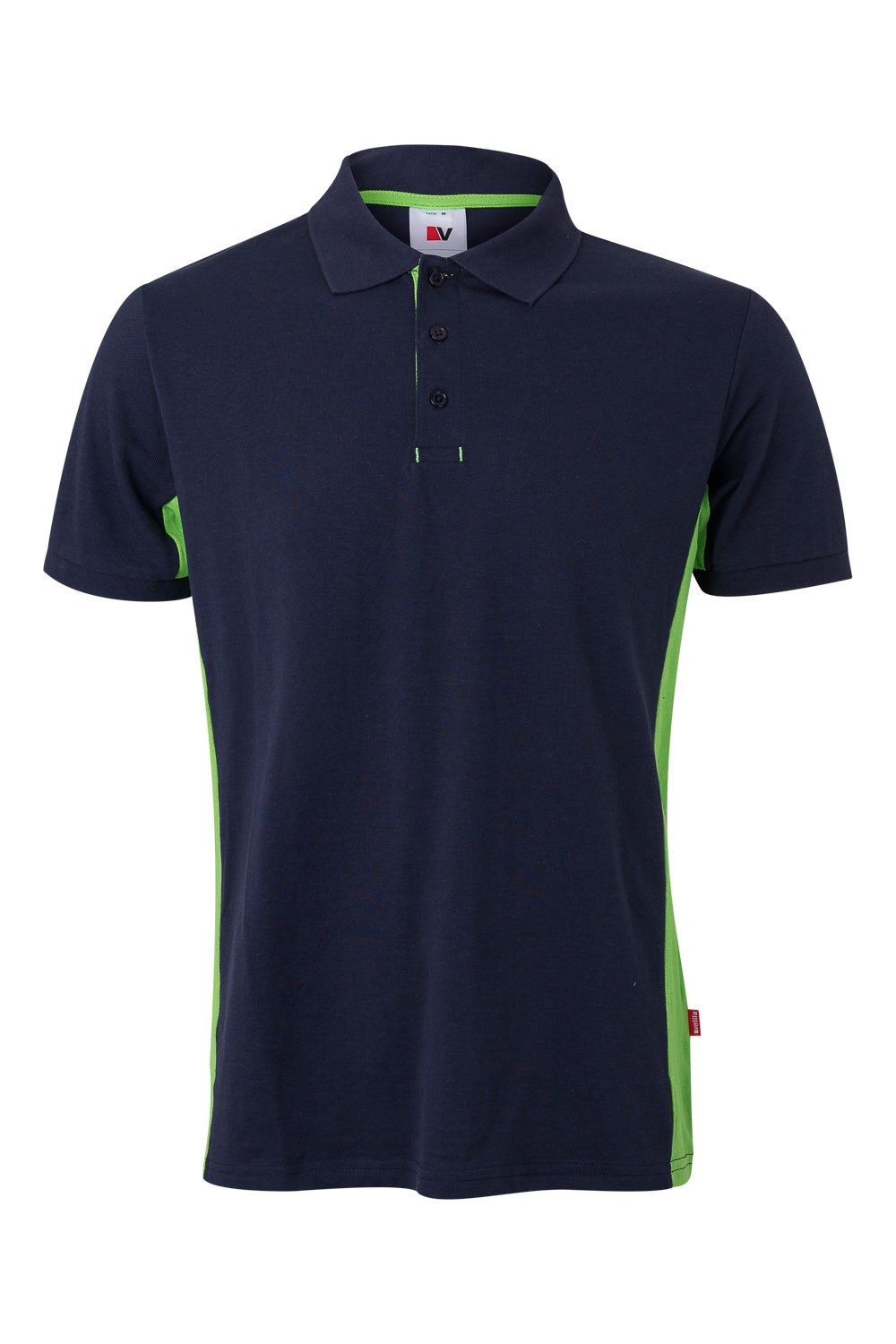 Polo bicolor manga corta