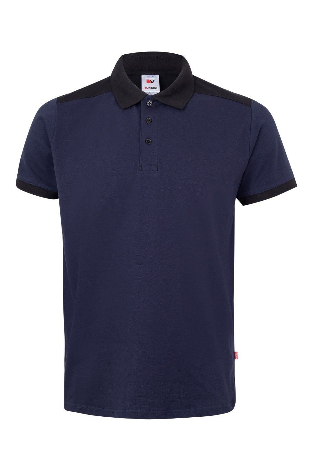 Polo stretch bicolor manga corta - imagen Velilla Group