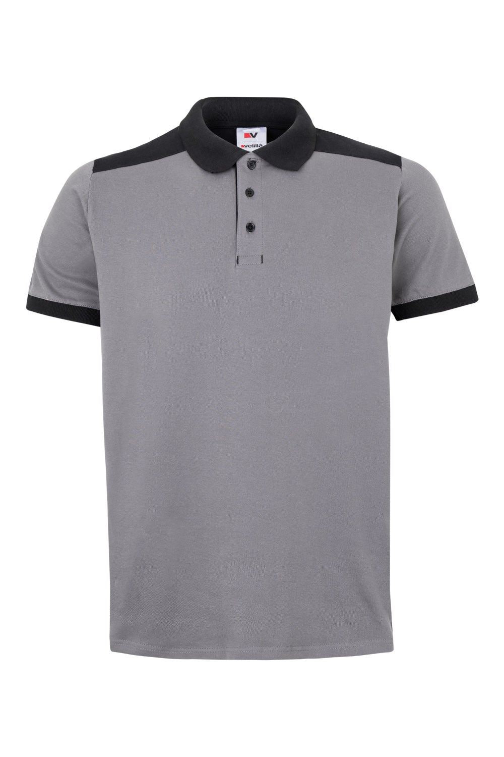 Polo stretch bicolor manga corta - imagen Velilla Group