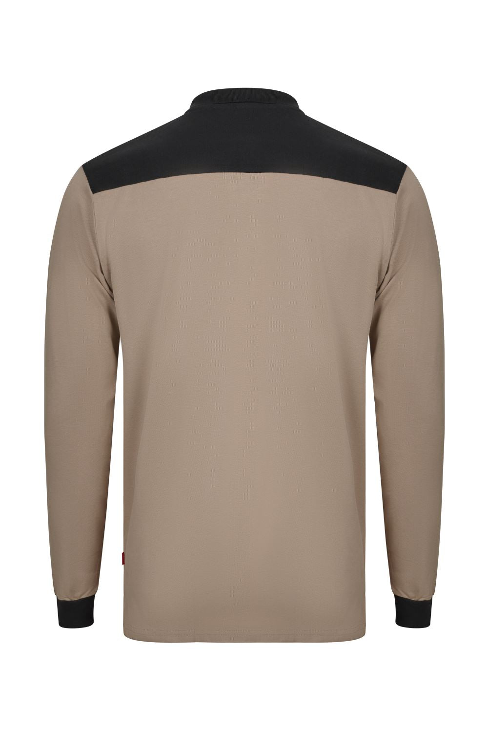 Polo stretch bicolor manga larga - imagen Velilla Group